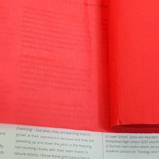 8절 단색 습자지, 빨강, 400매