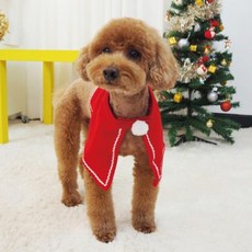 You&Pet狗狗貓咪紅色披風披肩, 紅色的