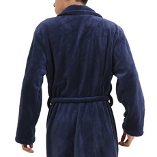 簡約浴袍 XXL, 海軍藍, 1個