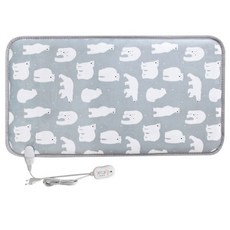 Buy Beam 超細纖維電熱墊 北極熊款, 混色, 2 人 (50 x 90 厘米)