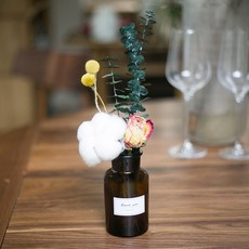 GAPANG 人造花 乾燥花 04號, 棕色, 1個