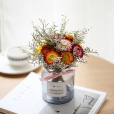 GAPANG 人造花乾花08, 藍色