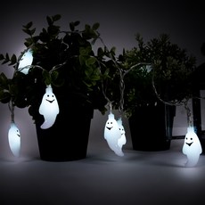 어반LED 할로윈 유령 가랜드 무드등 10구, 화이트, 1개