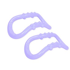 HOSKUS 凸點按摩瑜珈環, 紫色的