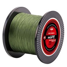 SeaKnight Popula 釣魚編織線 4X PE No. 5, 綠