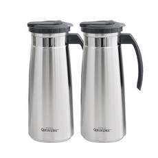 QUEEN SENSE Flex 不銹鋼水瓶 2p, 1300毫升, 混合顏色