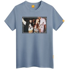 L.LAMO GetYour 短袖 T 恤, 粉藍色