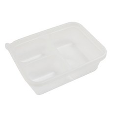 微波爐PP容器 迷你 3格, 1件, 100個