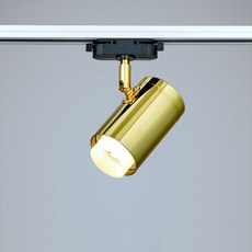 LED COB 원통레일 8W 3000K BK229, 골드