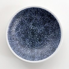 質感義大利麵盤 23cm, 深藍色, 2個