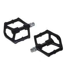 MPEDA鋁製自行車平踏板 AL-99 350g 2入, 黑色的, 1個