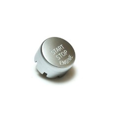 BMW 可替換式啟動按鈕蓋 Stop & Go, 1個, 銀色