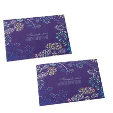 유앤미 PVC 테이블 식탁매트 2p, D타입, 45 x 30 cm