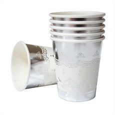 Wow Party Korea經典杯 金屬銀 240ml, 5份