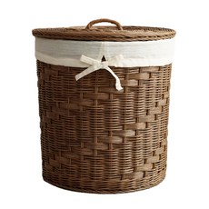 Joeunworld 艾琳藤的籃子, 棕色, 1個