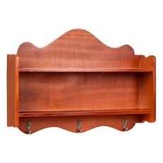 復古雙層置物架掛勾, 1入