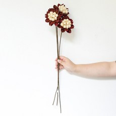 GAPANG 菊花乾花 DRYB117, 紅色（03號）