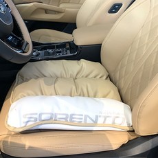 Dalgureum Sorento 全新改款 MQ4 充氣坐墊, 米奶油色, 1個