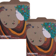 bebesom 棉質加厚多用途抹布, 25件, 2個