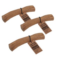 COFFEE CHEW 狗狗木頭磨牙棒玩具, 單色, 3個