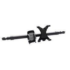 ABC Parts 車用後座雙手機平板電腦頭枕支架, 單一顏色, 1個