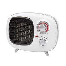 復古PTC電暖器 Mini, HY-1965M, 白色的