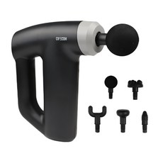 시프이컴 5단 3모드 무선 전동 전신 마사지건, CIF MSG01G(블랙)