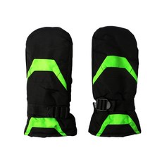 男款防寒運動連指手套, 氖