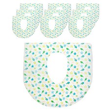 Summer 攜帶式馬桶坐墊布 10入