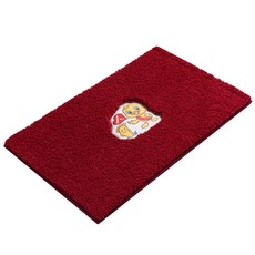 Market A I Love 鴨子多用途居家地墊 腳踏墊 50 x 80 cm, TYPE A02 紅色, 1個