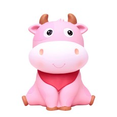 Baby Cow儲蓄筒式錢包 S, 粉色的, 1個