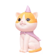 服裝貓存錢罐, 紫色的, 1個