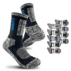 Expeak 男士超細纖維登山襪 10雙, 隨機出貨