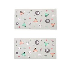 印地安風沙灘巾 70 x 140 cm, 灰色, 2個