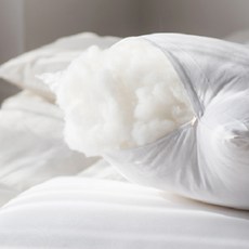 juho DECO 泡沫枕頭, 白色的