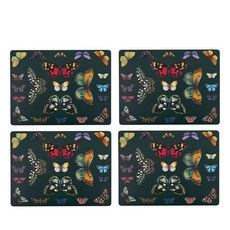PORTmeIRION 波特玫琳恩 Botanic Garden Harmony 餐墊 大 4入, 混合色, 40 x 29 cm, 4個