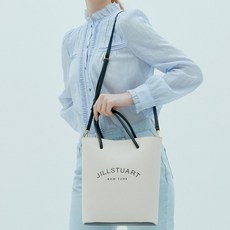 JILLSTUART Rosella字母印花斜背托特包