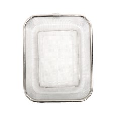 Hauni 不鏽鋼方形瀝水籃, 1個