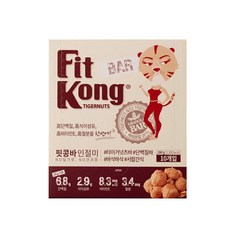 Fit Kong 蛋白棒 黃豆粉麻糬味, 28g, 10入