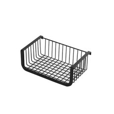 spider loc SPACE PLUS 鐵製隔板配件 多用途層架, 1個, 黑色