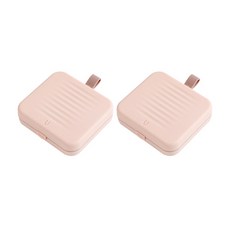 簡約攜帶式縫紉工具組, 粉色的, 2個