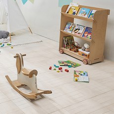 알집매트 TPU 퍼즐매트 사이드, 메이플우드, 4개