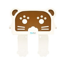 BebeRoot 孩童汽車座椅腳墊, 棕色, 1入