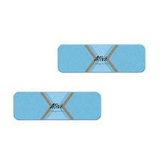 Vinterier 藍色浴室硅藻土盤狀杯墊 10 B, 2個