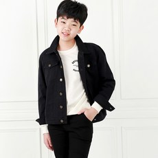 傑伊奇德 兒童黑色棉質外套