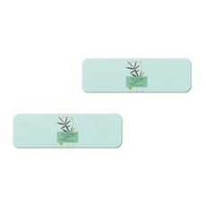 Vinterier 薄荷綠浴室珪藻土托盤杯墊 27 D, 2個, 綠色