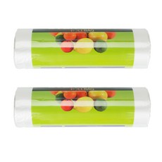 쓰리포 위생비닐 롤백봉투 35 x 45 cm, 특대, 400개입, 2개