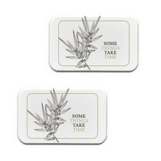 Vinterior 金色點綴浴室矽藻土盤/杯墊 04 A, 2個, 金色