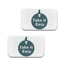 Vinterior 仙人掌浴室珪藻土盤狀杯墊 07 A, 2個