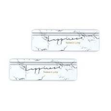 Vinterior 現代簡約浴室珪藻土盤杯墊 18, 2個